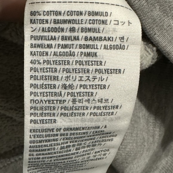 Hollister Button Up Sweater Hoodie Womens M Gray Y2K Grunge Skater Surf Coquette - Picture 5 of 8